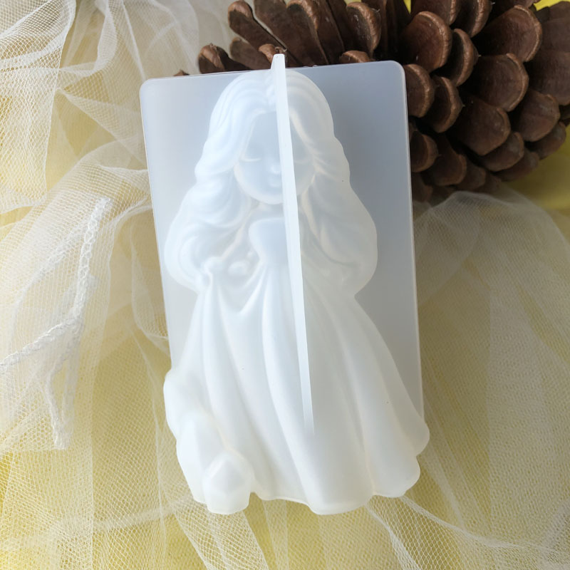 Interior Design House - Moule à bougie princesse 3D en