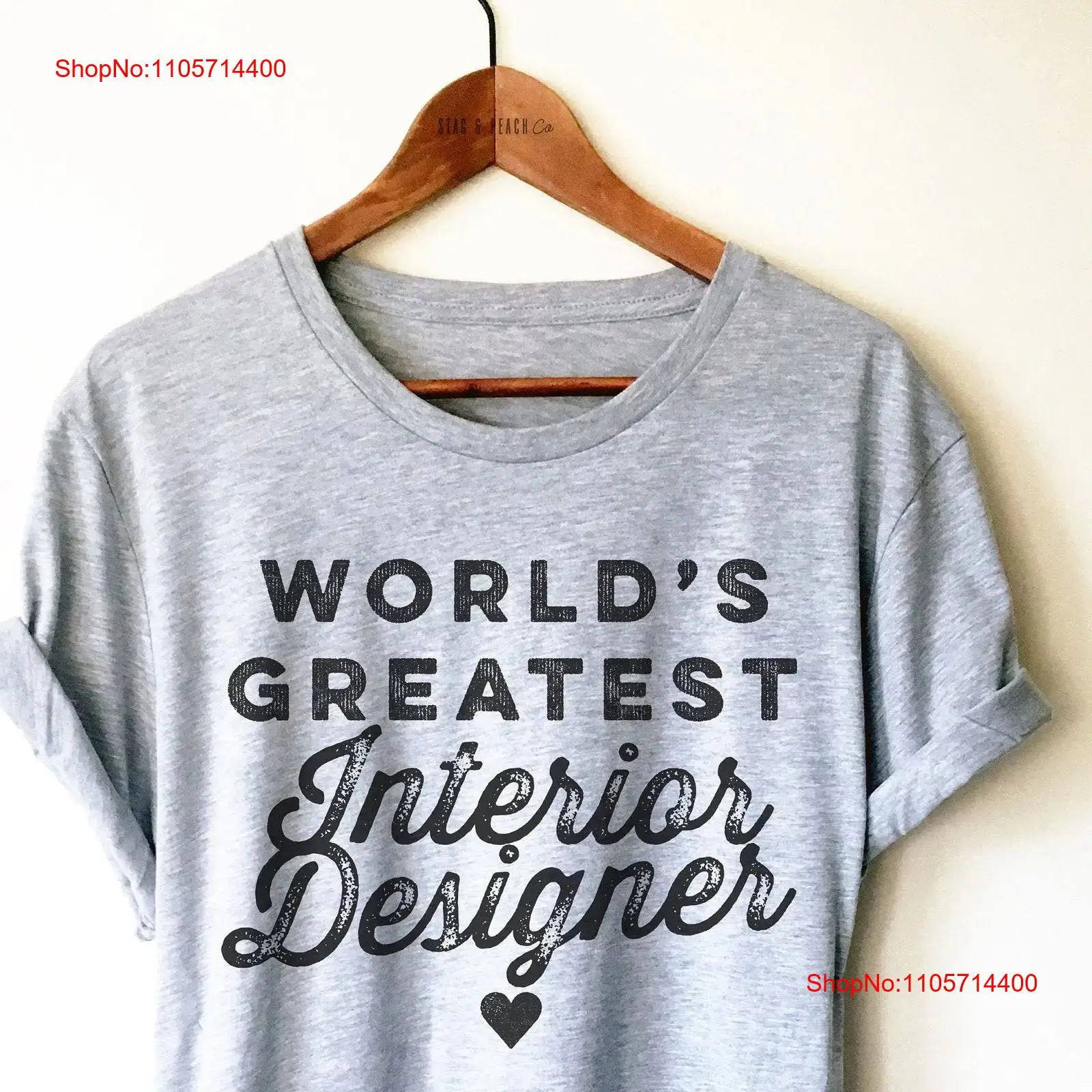 Interior Design Graphic Design - T-shirt de créateur d'intérieur au design