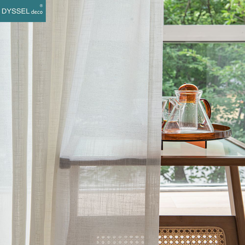 Linen Curtain Eyelet - Rideaux de fenêtre modernes en lin