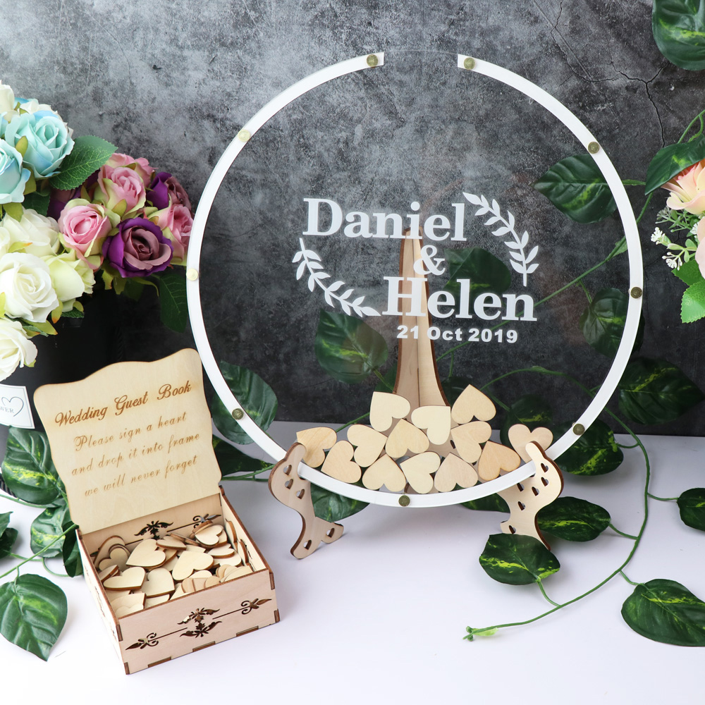 Interior Design Names - Livre d'Or de Mariage Rond en