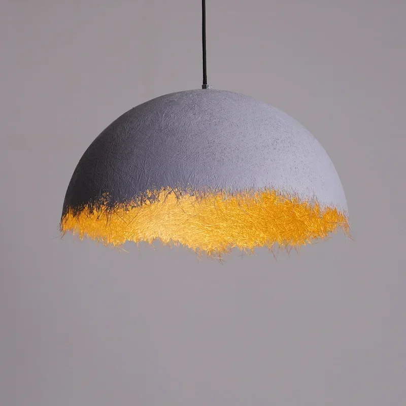 Interior Design Elements - Lustre LED demi-mois, designer italien, salon,