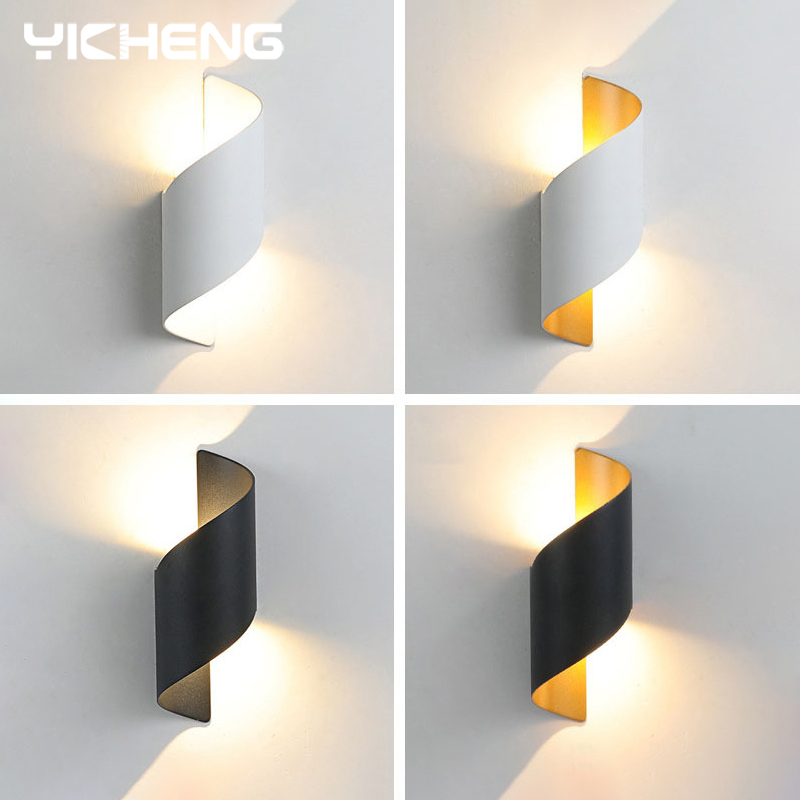 Interior Design Elements - Spirale conception mur LED lampe 10W
