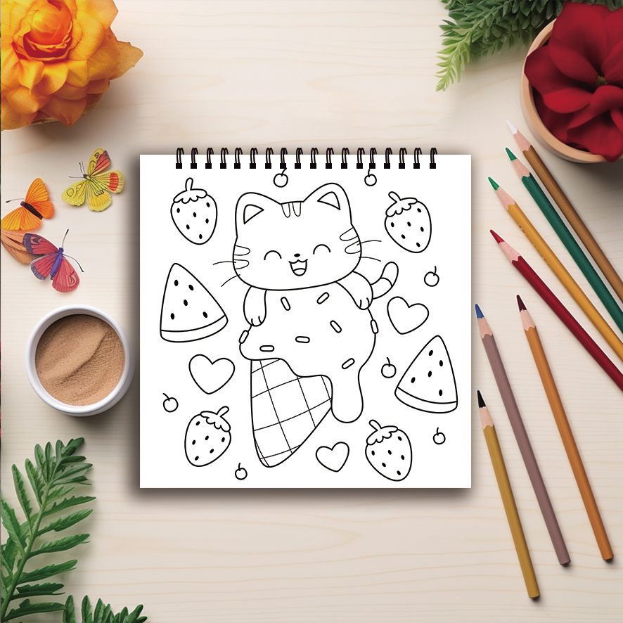Livre de coloriage Cartoon Ani - Interior Design Handbook avis et prix