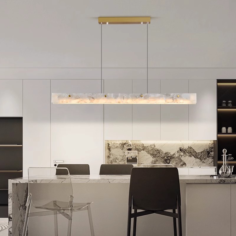 Postmoderne marbre Long penden - Interior Design Kitchen Modern avis et prix