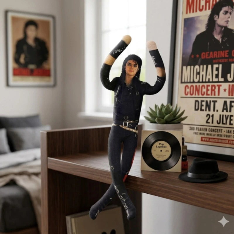 Poupée en peluche Michael Jack - Interior Design House avis et prix