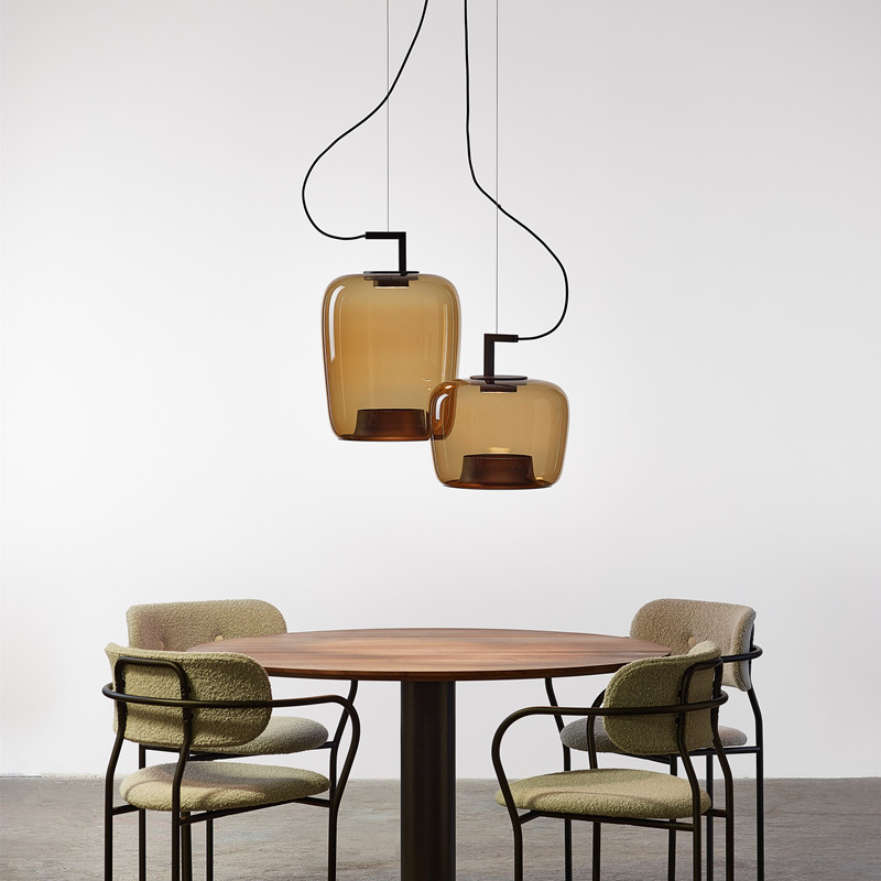 Lampe à suspension en verre su - Interior Design Elements avis et prix