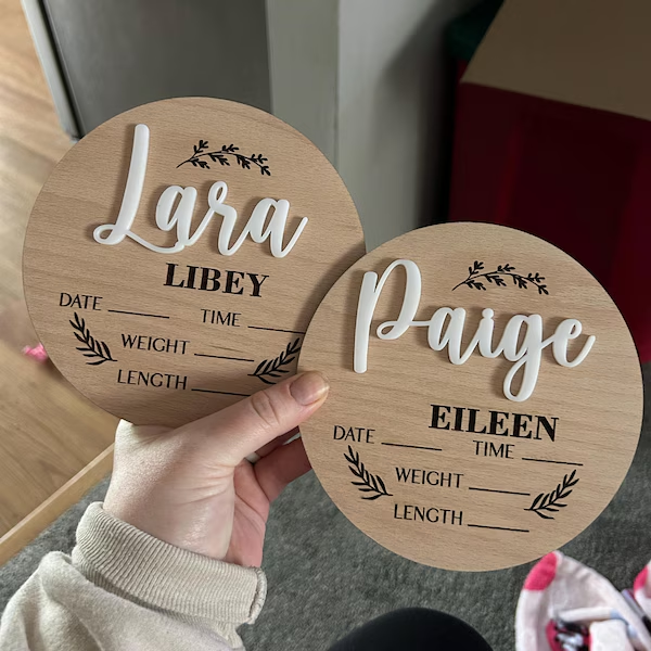 1 plaque personnalisée en bois - Interior Design Names avis et prix