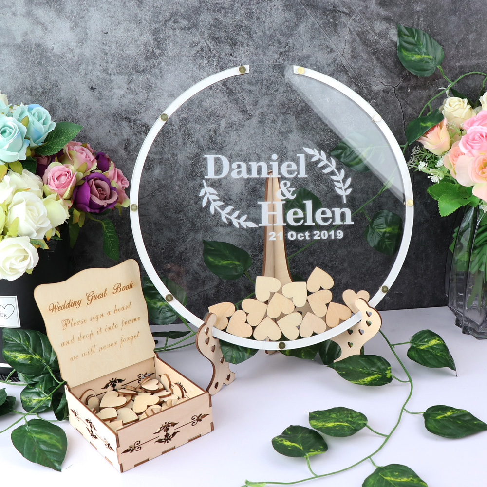 Livre d'Or de Mariage Rond en  - Interior Design Names avis et prix