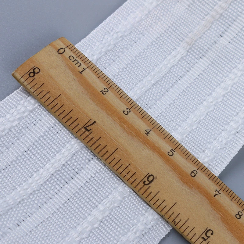 Ruban Plissé Côtelé de 10 Mètr - Linen Curtain Eyelet avis et prix