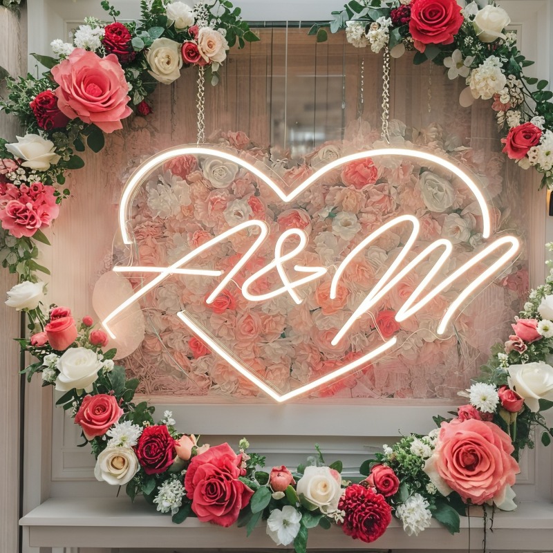 Enseigne au néon LED en forme  - Interior Design Names avis et prix