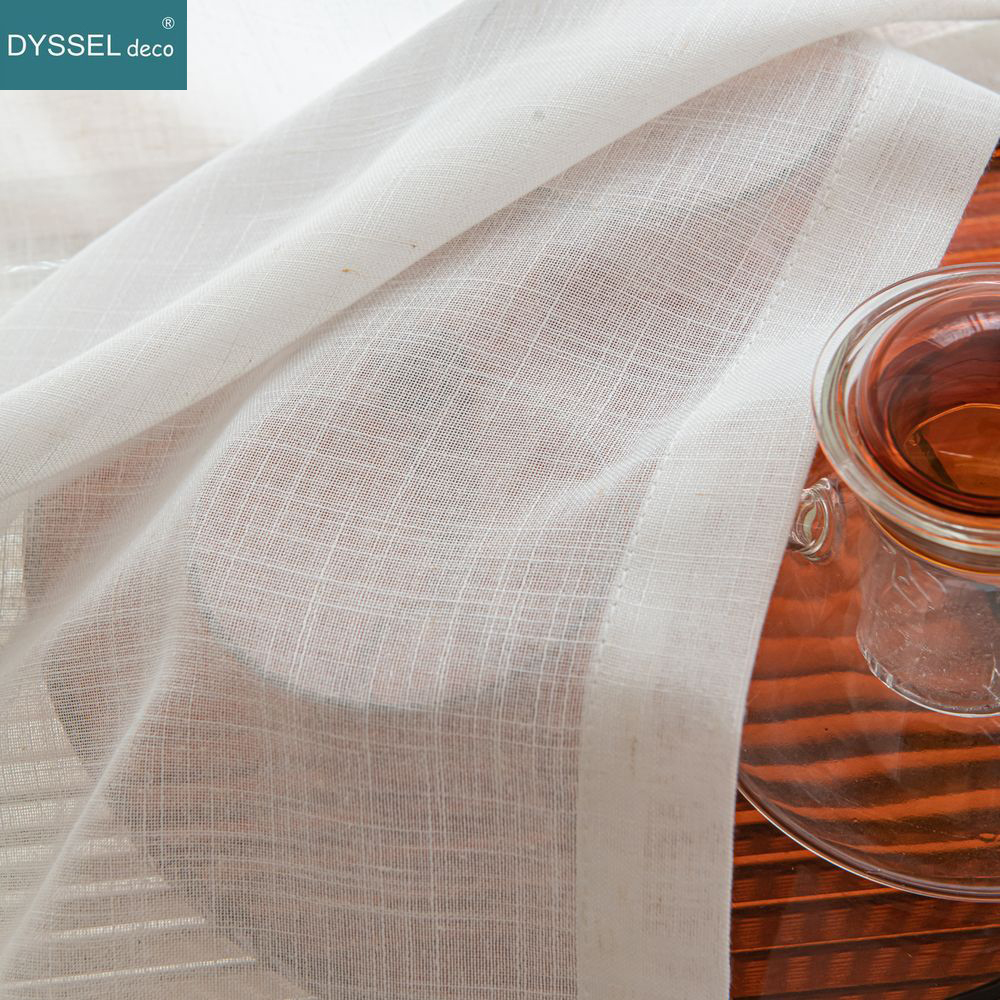 Rideaux de fenêtre en lin, déc - Linen Curtain Eyelet avis et prix