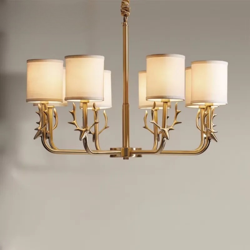 Lustre en cuivre pour salon, c - Interior Design Kitchen Modern avis et prix
