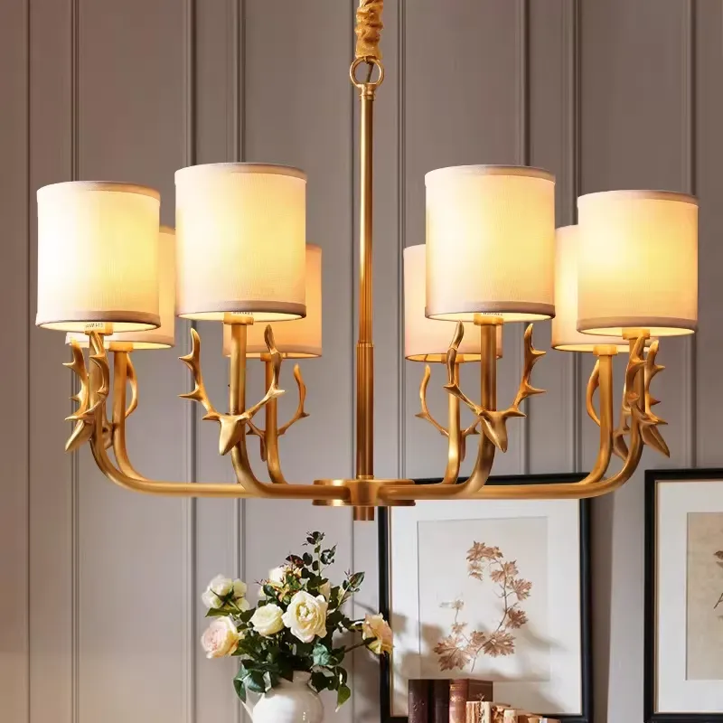 Lustre en cuivre pour salon, c - Interior Design Kitchen Modern avis et prix