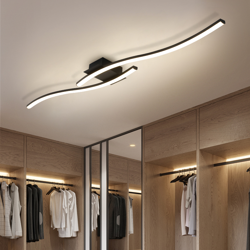Plafonnier LED noir minimalist - Interior Design Elements avis et prix