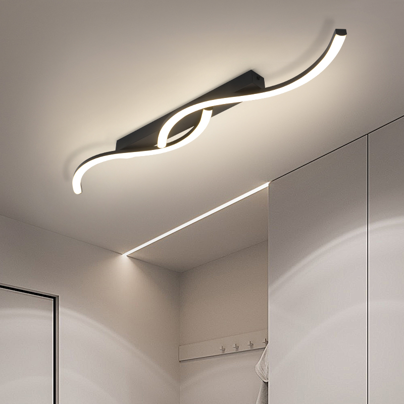 Plafonnier LED noir minimalist - Interior Design Elements avis et prix