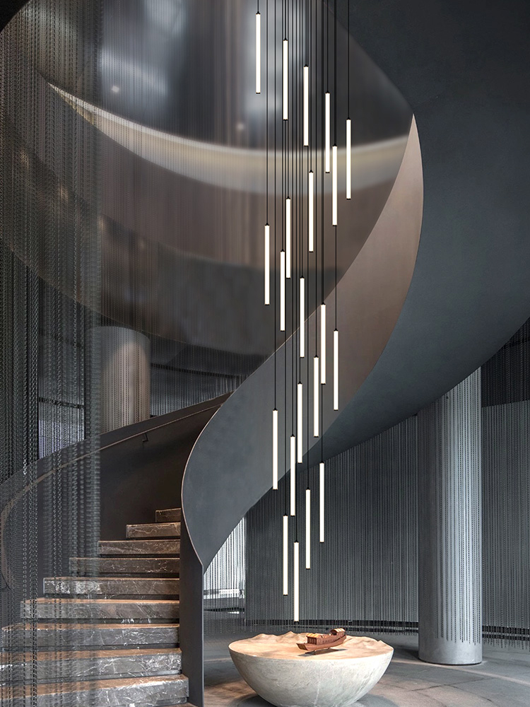 Lustre à bande LED nordique, t - Interior Design Elements avis et prix
