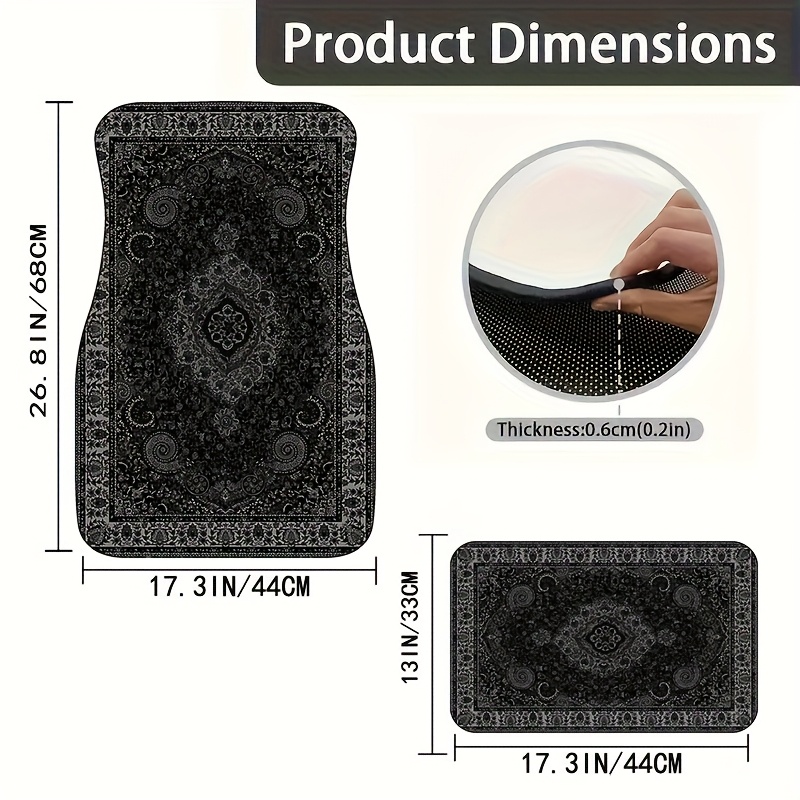 Tapis de sol de voiture rectan - Interior Design Product avis et prix