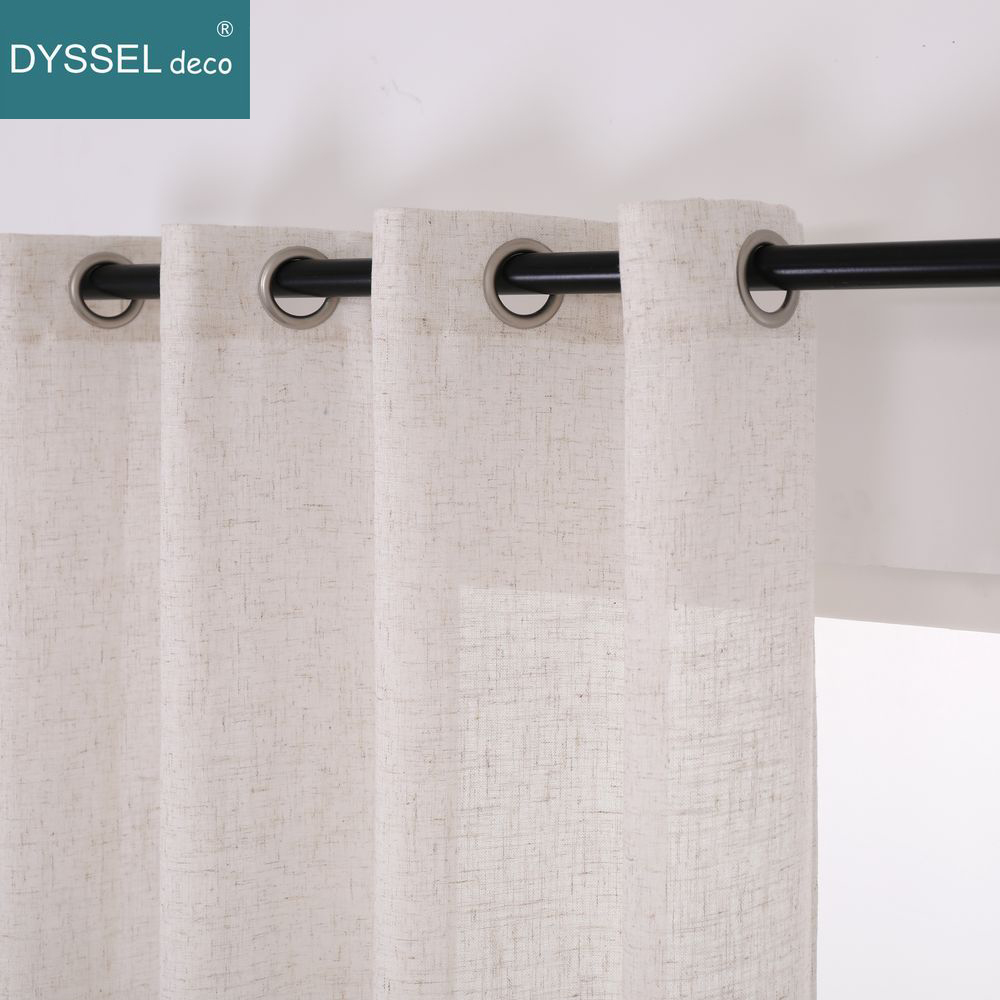 Rideau de fenêtre décoratif so - Linen Curtain Eyelet avis et prix