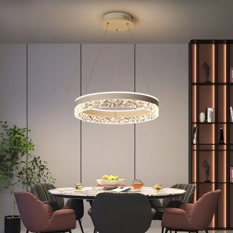 Lampe LED suspendue en cristal - Interior Design Kitchen Modern avis et prix