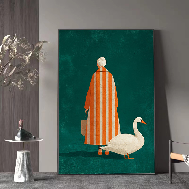 Affiche imprimée de figurines  - Interior Design House avis et prix