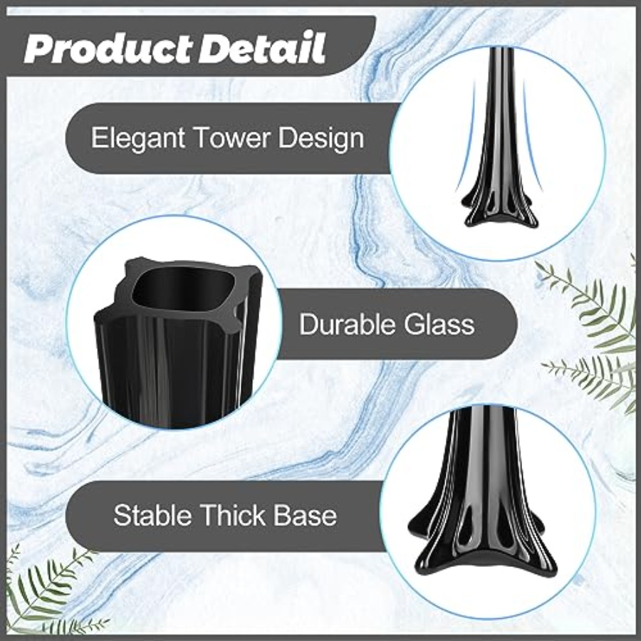 Vases à flûte hauts et élancés - Fluted Vase Tall avis et prix
