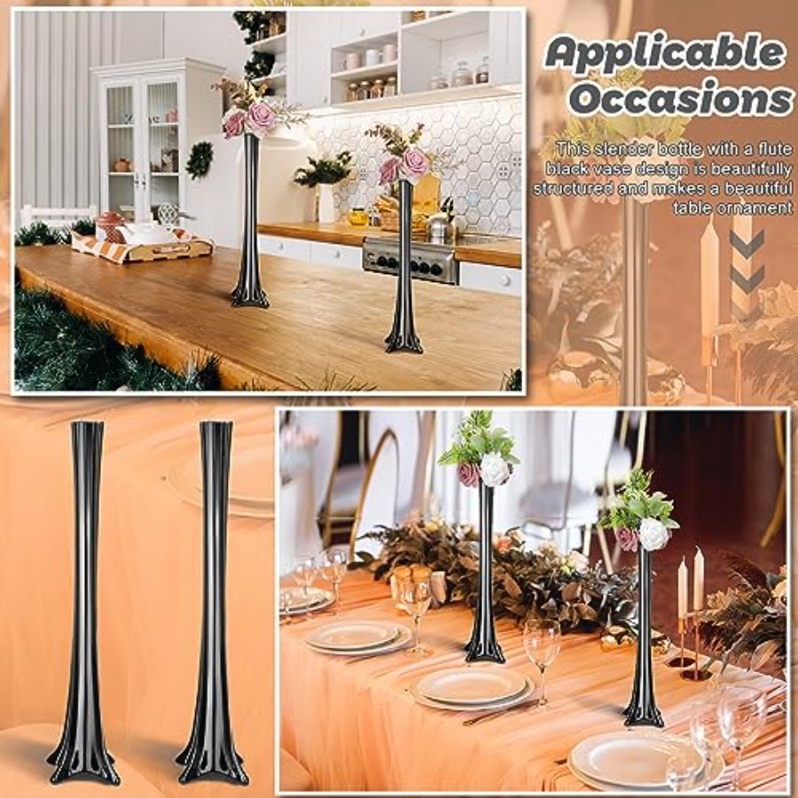 Vases à flûte hauts et élancés - Fluted Vase Tall avis et prix
