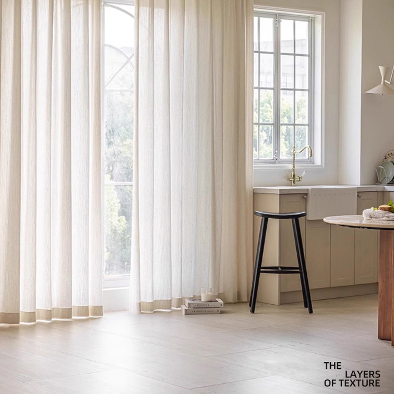Rideaux semi-lackout en lin Ja - Linen Curtain Eyelet avis et prix