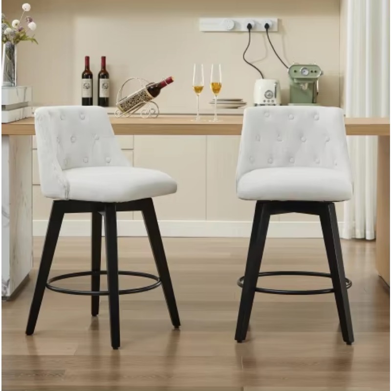 Tabouret de bar en tissu de st - Interior Design Kitchen Modern avis et prix